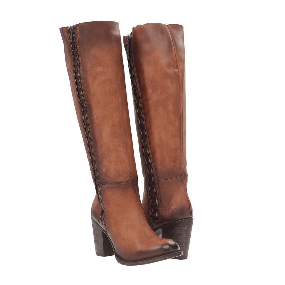 Freebird by Steven Beau Cognac Knee High Boot